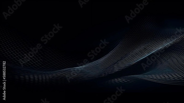 Obraz black abstract background with lines