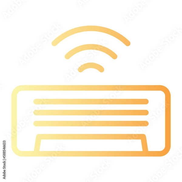 Obraz air conditioner icon