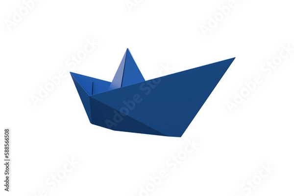 Fototapeta Computer graphic of watercraft