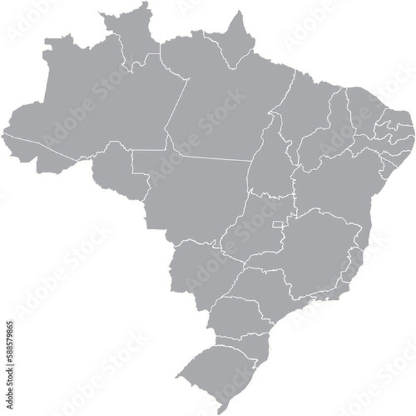 Fototapeta Brazil map 