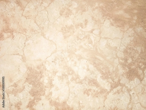 Fototapeta The ground has cracks in the top view for the background