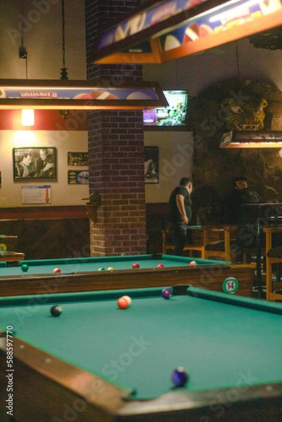 Fototapeta Billard