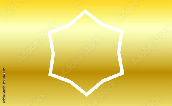 Fototapeta Geometric star shape