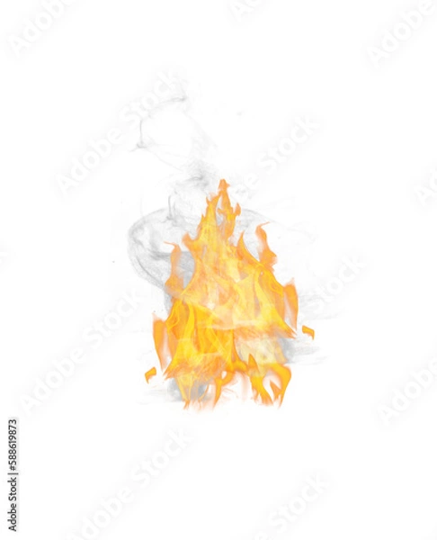 Fototapeta Zbliżenie ognia