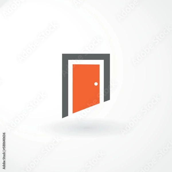 Obraz Vector Logo - Multiple Color Design Rotation - Abstract Style Logo