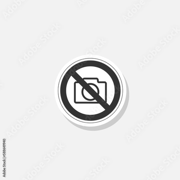 Obraz No photo available sticker icon