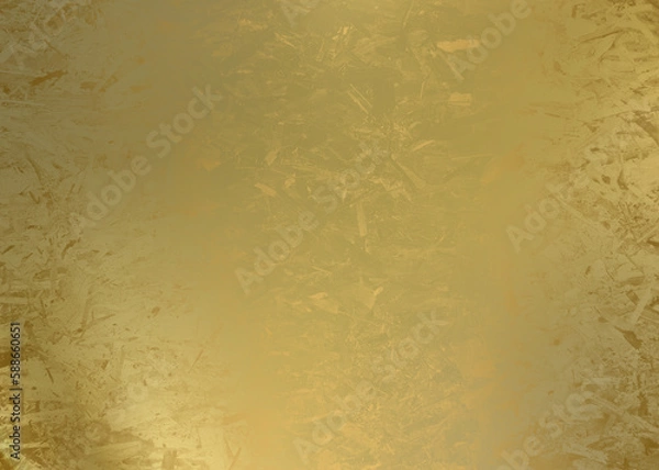 Obraz Golden Abstract  decorative paper texture  background  for  artwork  - Illustration