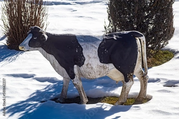 Obraz eine künstliche Kuh