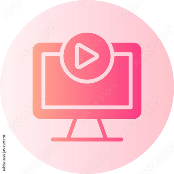 Obraz tutorial gradient icon