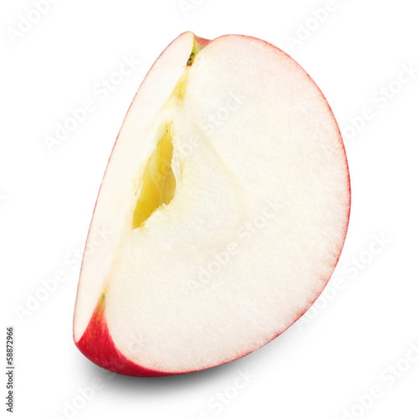 Obraz Slice of red apple