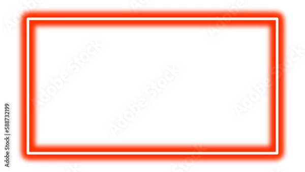 Fototapeta Basic shape Rectangle, triangle, circle Neon Futuristic sign frame colourful vector transparent file wallpaper	
