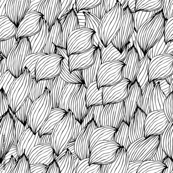 Fototapeta Seamless floral background