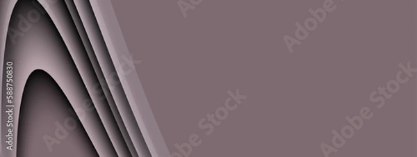 Fototapeta Abstract overlap layer brown background