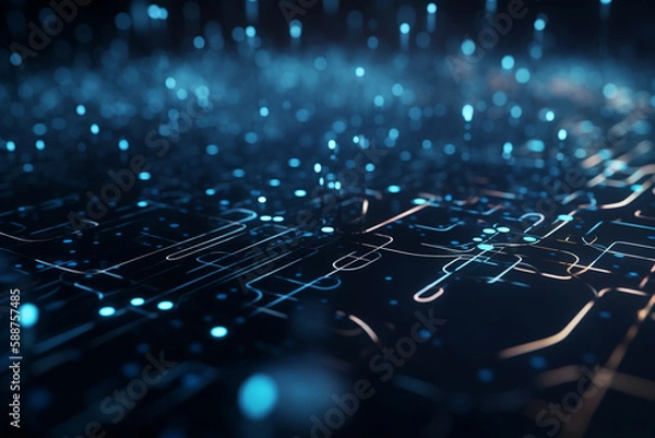 Obraz The Future of Crypto: AI-Driven Blockchain Technology