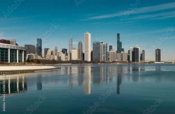 Obraz Chicago skyline