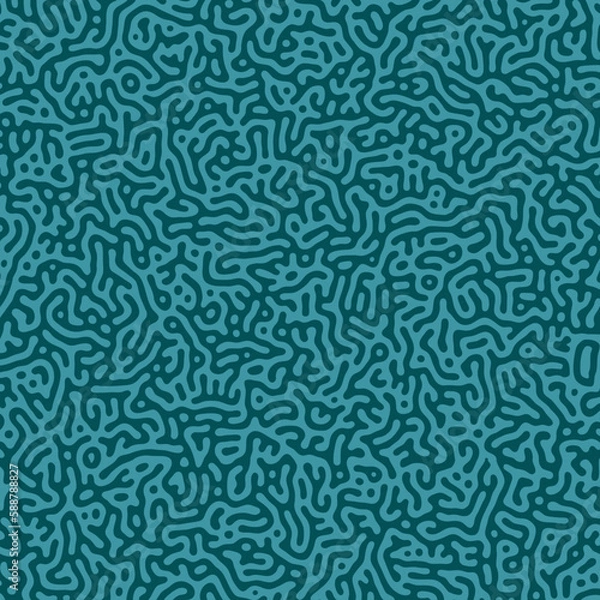 Obraz Seamless Organic Nature Maze Cell Pattern