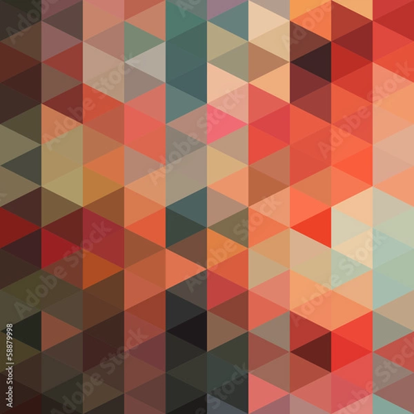 Fototapeta Triangles Pattern