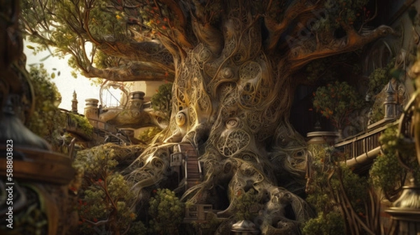 Obraz Tree of Life (Generative AI)