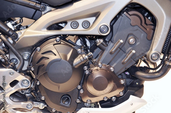 Fototapeta バイクのエンジン