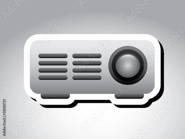 Fototapeta movie icon