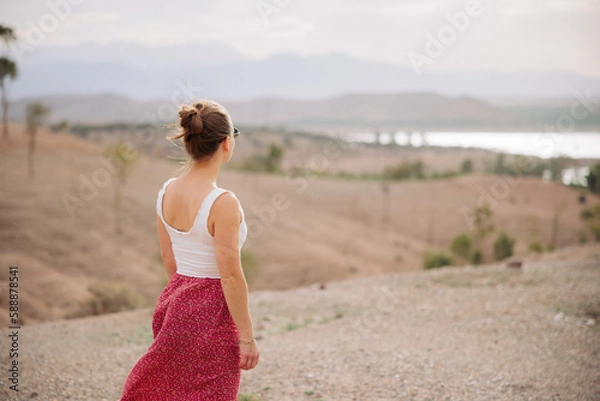 Obraz ballade dans le désert près de Marrakech