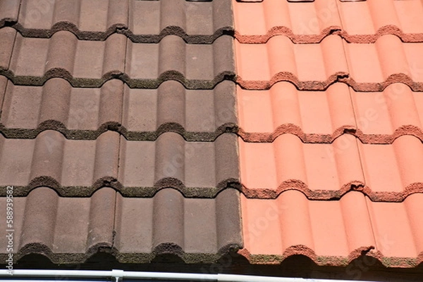 Obraz Toiture en tuiles