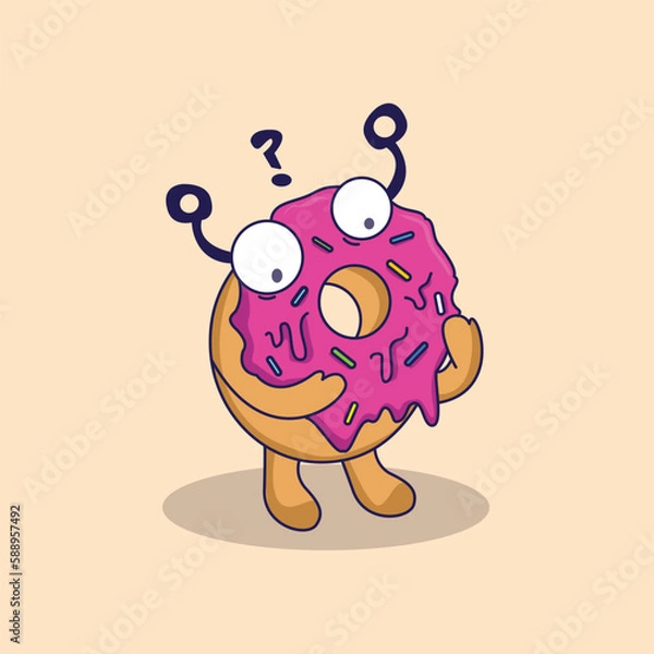 Fototapeta Dounat Monster