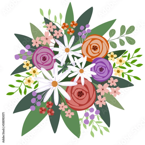 Obraz Floral Illustration