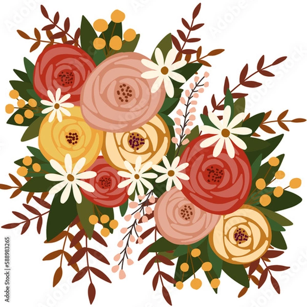 Obraz Floral Illustration