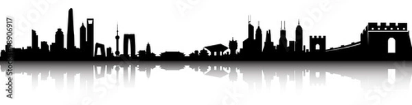 Obraz China Skyline