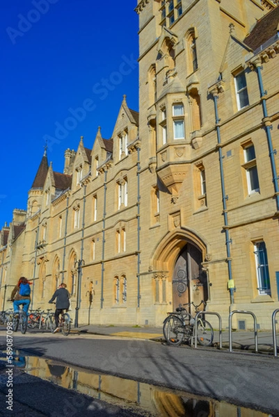 Obraz UK, Oxford, 23.03.2023: Balliol College one of Oxford’s oldest colleges; the oldest academic institution in the English-speaking world still on its original site, located on the Broad Str in Oxford. 