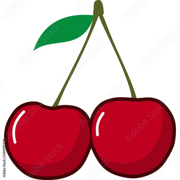 Obraz Cherry Illustration