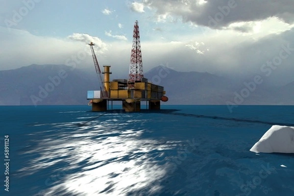 Obraz oil Platform