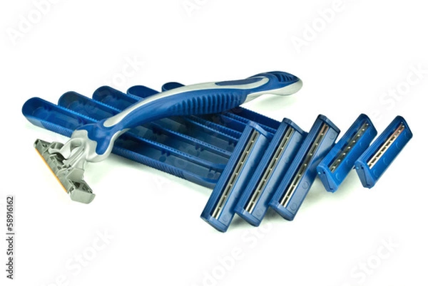 Obraz Синие бритвы