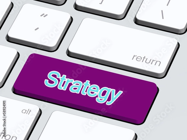 Fototapeta Strategy