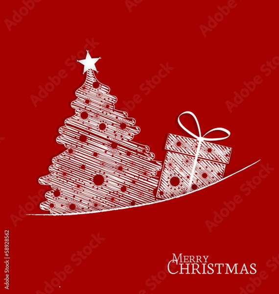 Obraz Christmas background