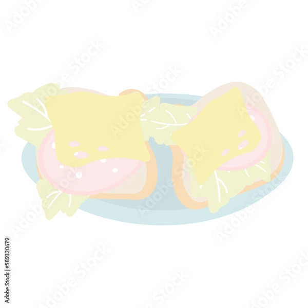 Fototapeta sandwiches