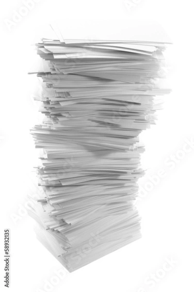 Obraz Stos papieru