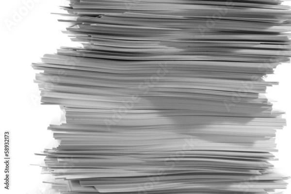 Obraz Papierstapel