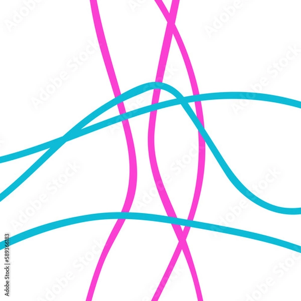Obraz Pink Grid Graphic Lines Background 