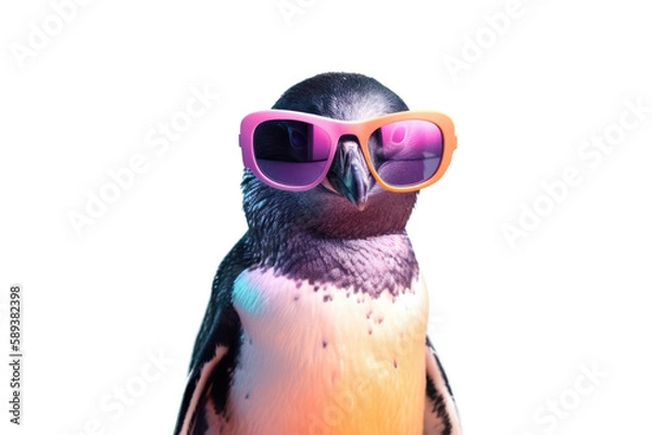 Obraz The Penguin was modern.