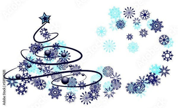 Fototapeta Christmas tree_3