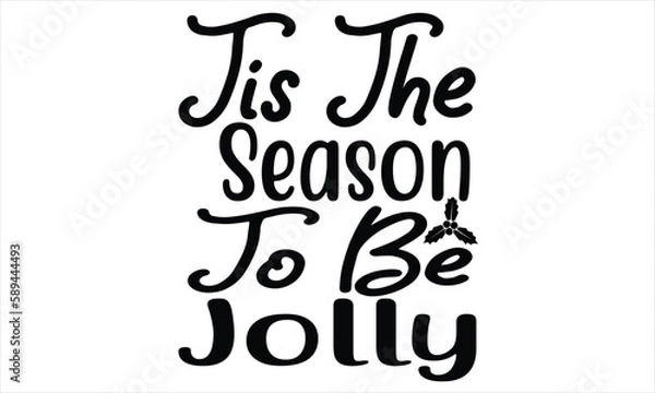 Obraz christmas svg design