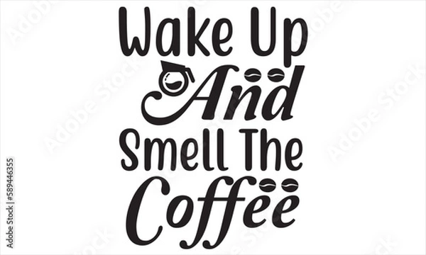 Obraz coffee svg design