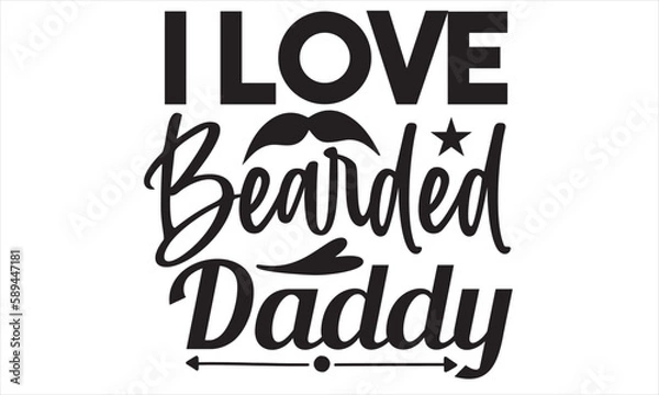 Obraz Dad Svg Design