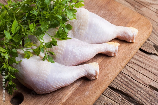 Obraz chicken drumsticks