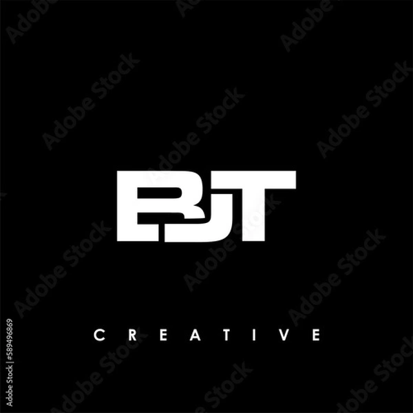 Obraz BJT Letter Initial Logo Design Template Vector Illustration