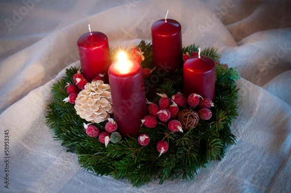 Obraz Advent Wreath