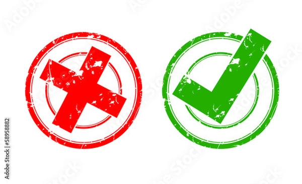 Fototapeta icones pour ou contre