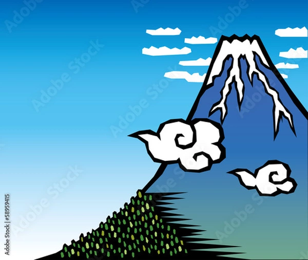 Obraz 富士山